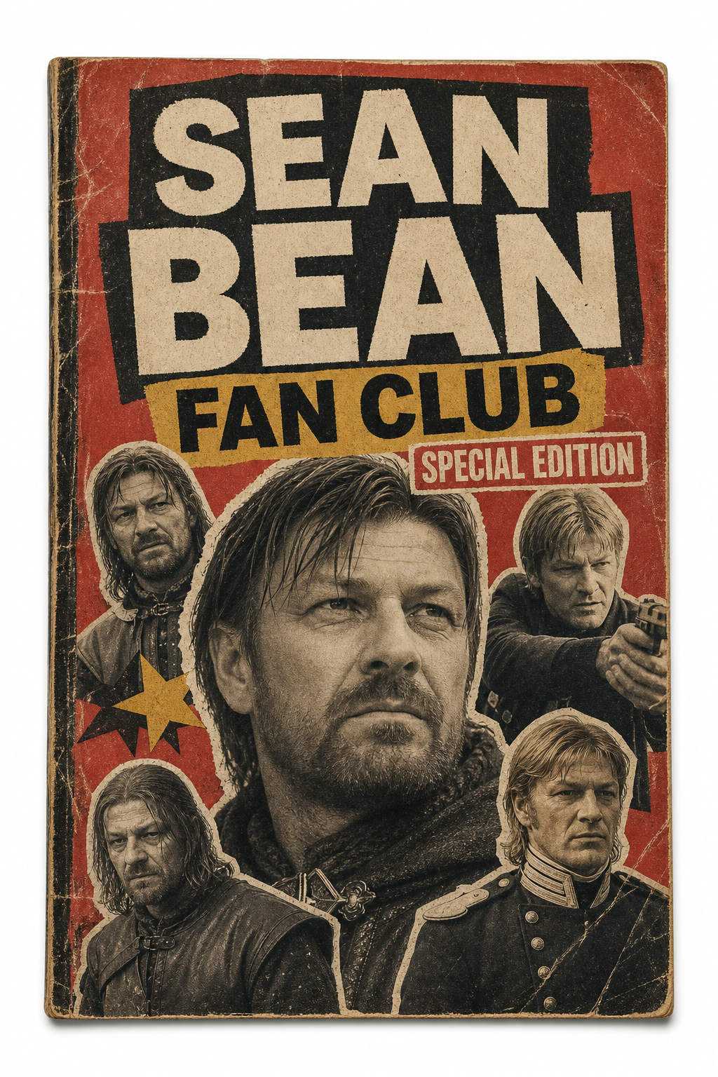 Sean Bean fan club magazine